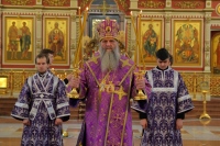 В Неделю Торжества Православия митрополит Артемий возглавил Богослужение в кафедральном соборе Хабаровска