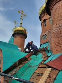 Крыша одного из старейших храмов Хабаровска нуждается в реставрации
