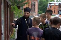 Воспитанники «Петрынинского центра» посетили один из старейших храмов Хабаровска