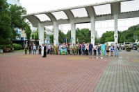 В день ВДВ в Хабаровске была вознесена молитва о живых и почивших воинах
