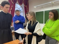 Студенты хабаровской семинарии встретились с участниками студенческого совета Дальневосточного института культуры