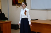 Литературный вечер «Поэзия, опалённая войной» прошёл в духовной семинарии