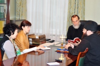 Правящий архиерей встретился с сотрудниками Института перевода Библии из Москвы