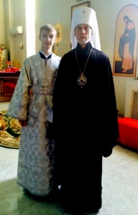 В годовщину своей архиерейской хиротонии глава Приамурской митрополии рукоположил диакона