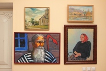 Открытие выставки работ хабаровских художников в честь 700-летия преп. Сергия Радонежского. 22 апреля 2014 г.