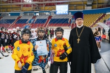 Священники посетили региональный этап турнира на призы Святейшего Патриарха. 31 января 2021 г.