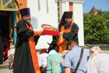 Ковчег с мощами святого Георгия Победоносца покинул Хабаровскую землю 14 июля 2023 года