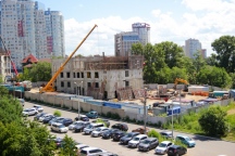 Продолжаются строительные работы по возведению здания епархиального управления 19 июля 2023 года
