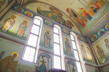 Роспись алтаря Спасо-Преображенского кафедрального собора сентябрь 2023 г.